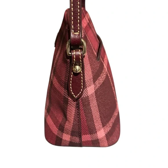 Dooney & Bourke Red Plaid Crossbody Bag - Picture 3 of 6